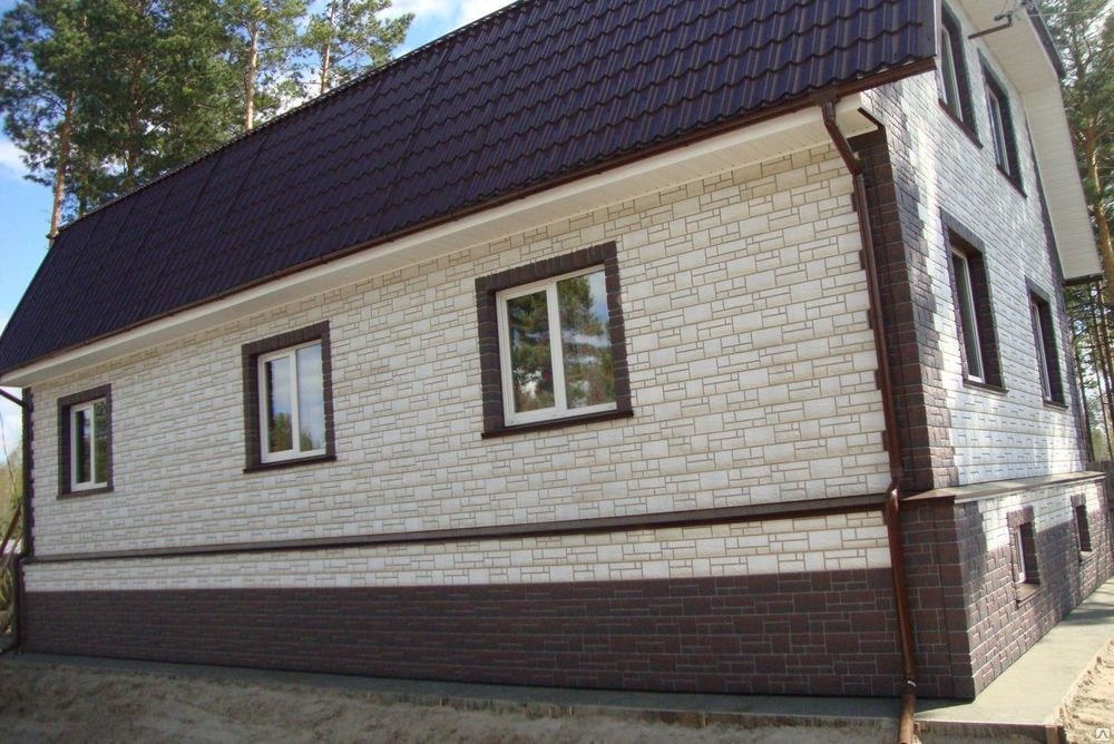 Фасадные панели для наружной отделки дома Деке(Docke)